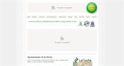 Desktop Screenshot of larocha.com